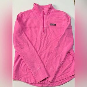 EUC Women’s Vineyard Vines Neon Pink Martha’s Vineyard Shep Shirt - Size Small